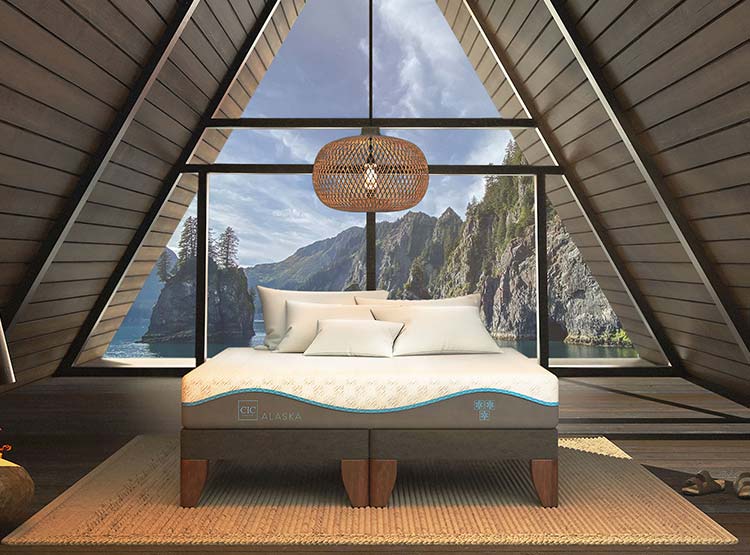 JUEGO DE DORMITORIO CIC CAMA EUROPEA ALASKA BD 2 PLAZAS + SET NEW TORINO - 7