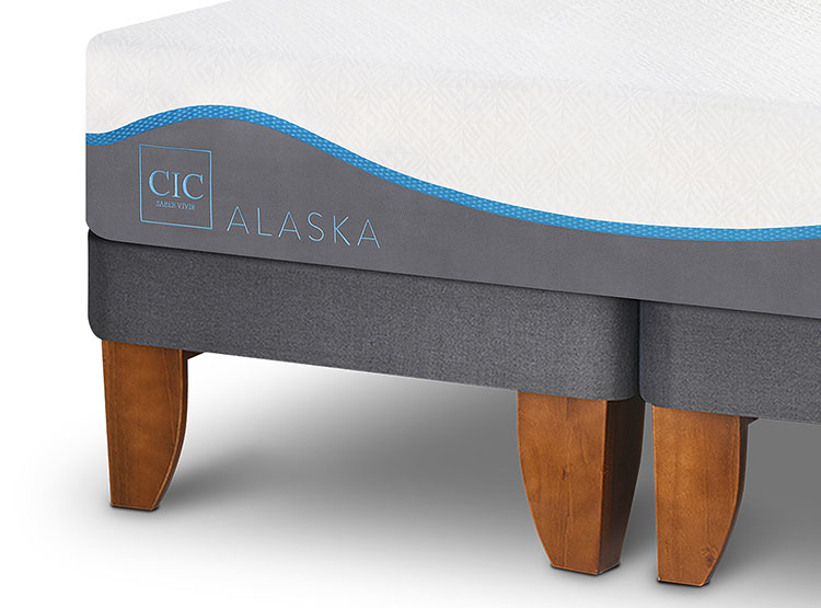 JUEGO DE DORMITORIO CIC CAMA EUROPEA ALASKA KING + RESPALDO KAVERY - 4