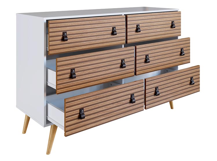 COMODA BE DESIGN AMBER BLANCO BRISE 6C - 2