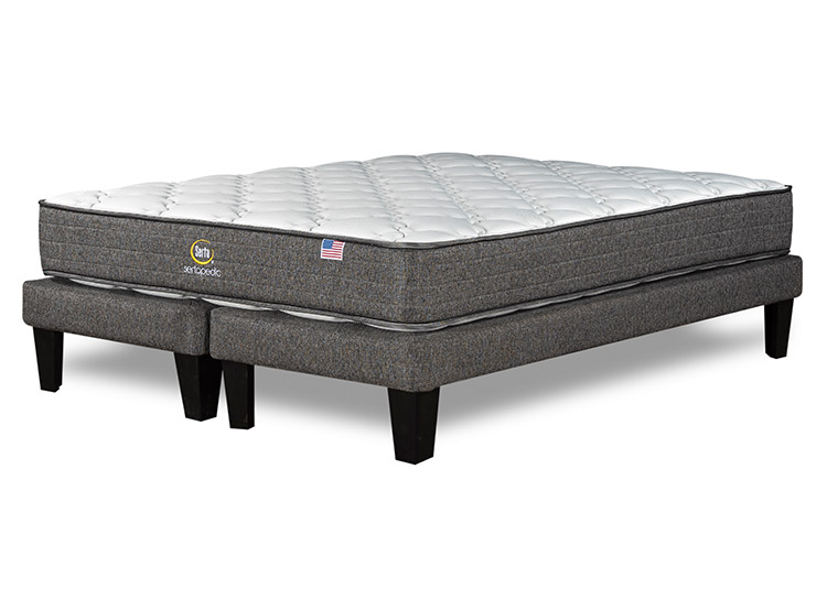 CAMA EUROPEA SERTA SERTAPEDIC 2 PL + RESPALDO TIGNES ARENA - 3