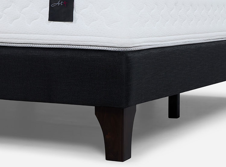 JUEGO DE DORMITORIO ROSEN CAMA EUROPEA ART 4 KING + SET NOLITA GRAFITO - 5