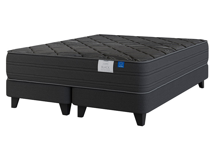 CAMA EUROPEA FLEX PREMIUM BLACK SÚPER KING - 2