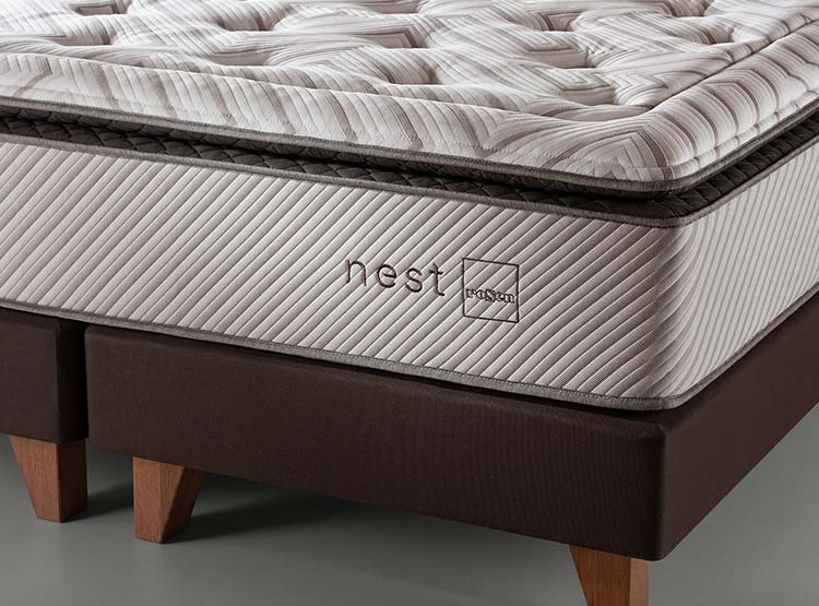 JUEGO DE DORMITORIO ROSEN CAMA EUROPEA NEST BD 2 PLAZAS + SET ANNA - 7