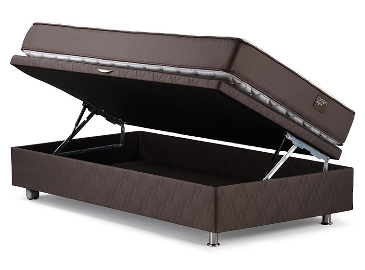 JUEGO DE DORMITORIO ROSEN CAMA BOXET ERGO T 1 PLAZA + SET VENETO - 2