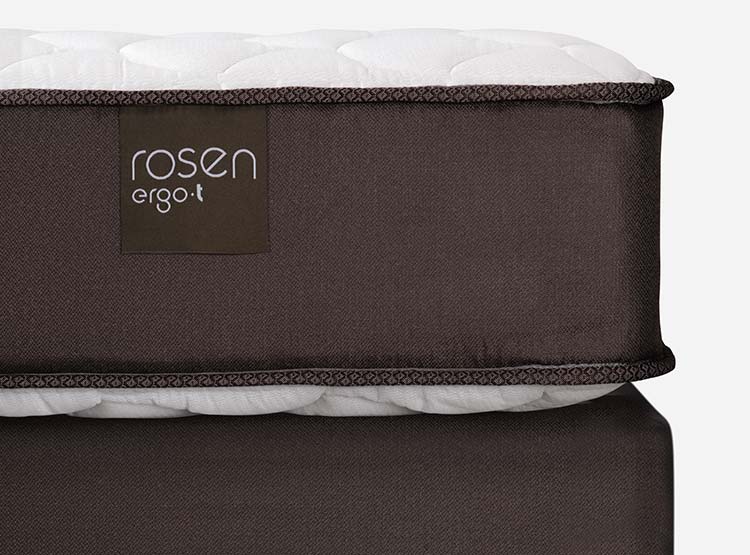 JUEGO DE DORMITORIO ROSEN CAMA EUROPEA ERGO T BN 2 PLAZAS + SET FERRARA - 9