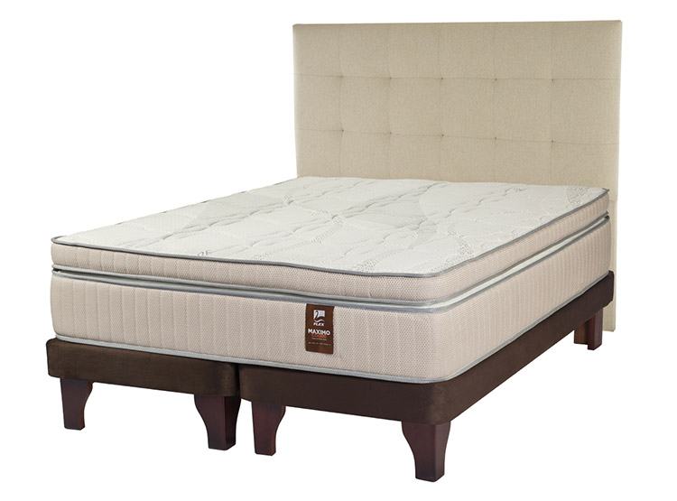 JUEGO DE DORMITORIO FLEX CAMA EUROPEA MAX COBRE KING + DESIGN CRUDO - 2