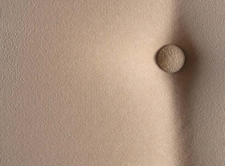 RESPALDO BODEVIR BOTONE FELPA 2 PLAZAS MADERA BEIGE - 4
