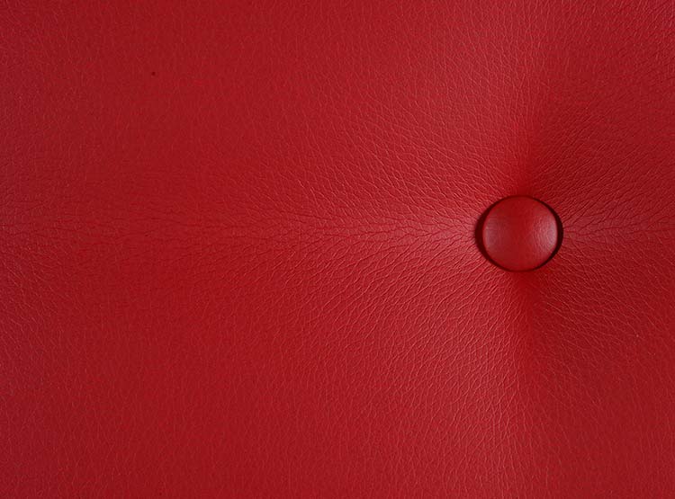 RESPALDO BODEVIR BOTONE PU 2 PLAZAS MADERA ROJO - 4