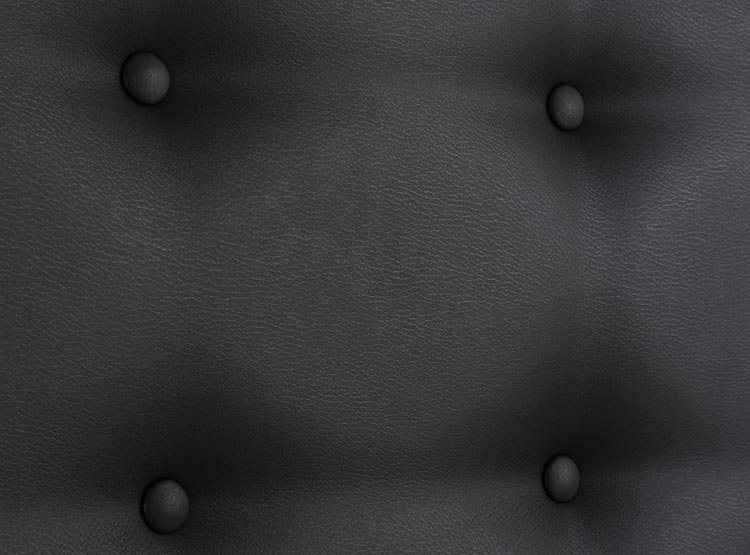RESPALDO BODEVIR BOTONE PU KING MADERA NEGRO - 3