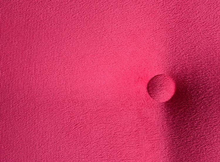 RESPALDO BODEVIR BOTONE FELPA 1.5 PLAZAS MADERA FUCSIA - 4