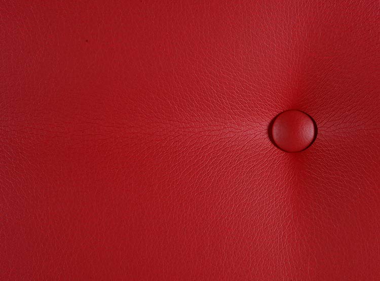 RESPALDO BODEVIR BOTONE PU 1.5 PLAZAS MADERA ROJO - 4