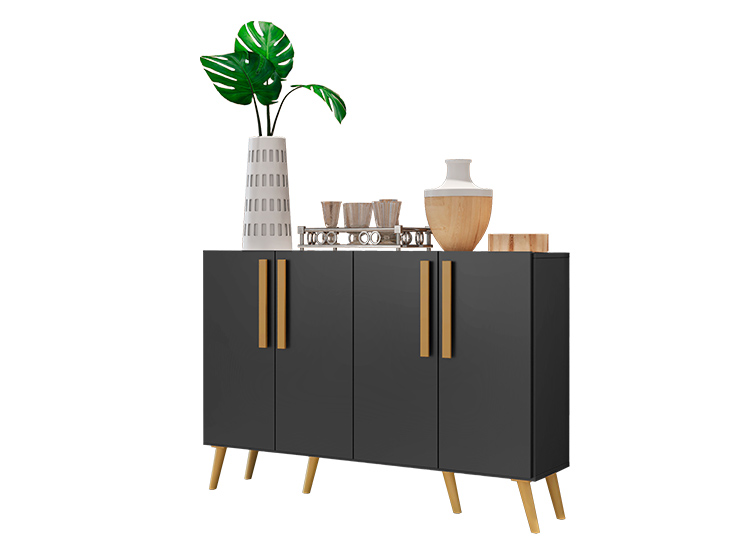 BUFFET BE DESIGN RETRO VIENA NEGRO 4P - 2