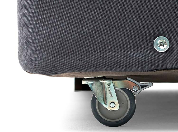 JUEGO DE DORMITORIO DRIMKIP CAMA AMERICANA FUNCIONAL PLUS 1 PLAZA + RESPALDO + TOPPER - 4