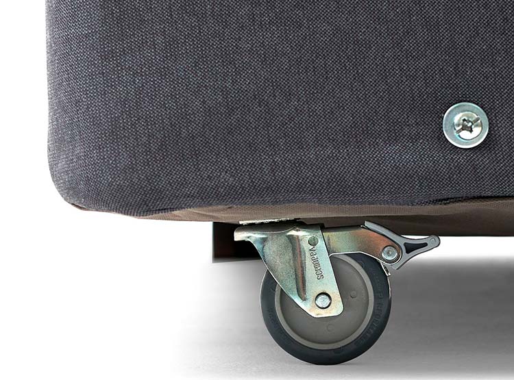JUEGO DE DORMITORIO DRIMKIP CAMA AMERICANA FUNCIONAL PLUS 1.5 PLAZAS + RESPALDO + TOPPER - 4
