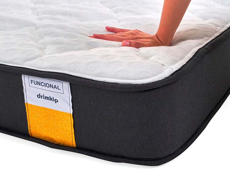 JUEGO DE DORMITORIO DRIMKIP CAMA AMERICANA FUNCIONAL 1 PLAZA + TOPPER - 3