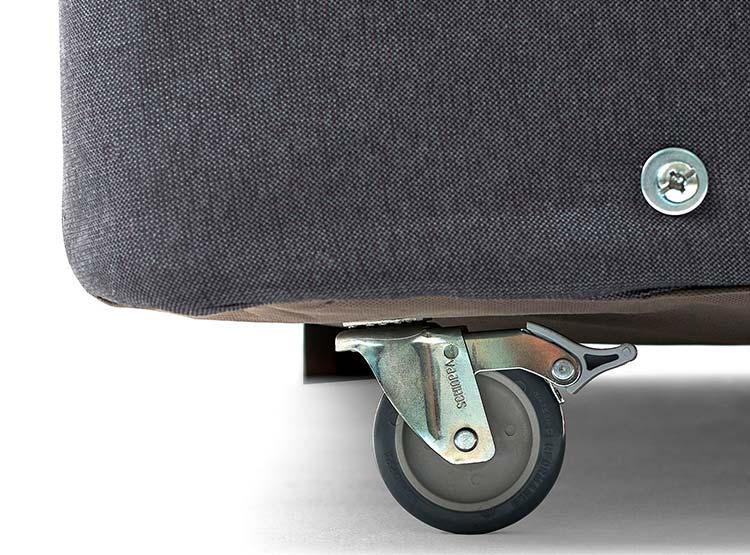 JUEGO DE DORMITORIO DRIMKIP CAMA AMERICANA FUNCIONAL 1 PLAZA + TOPPER - 5