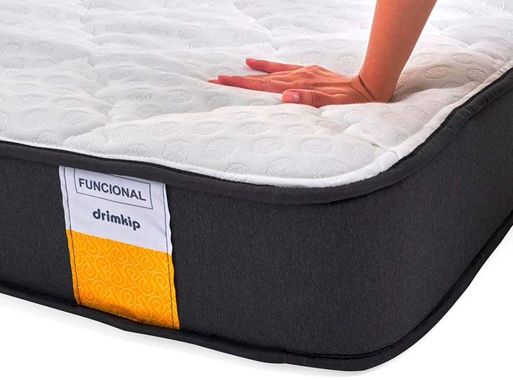 JUEGO DE DORMITORIO DRIMKIP CAMA AMERICANA FUNCIONAL PLUS 1.5 PLAZAS + TOPPER - 3