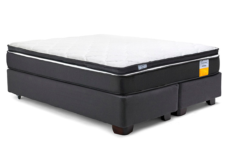 JUEGO DE DORMITORIO DRIMKIP CAMA AMERICANA FUNCIONAL 2 PLAZAS + TOPPER - 2