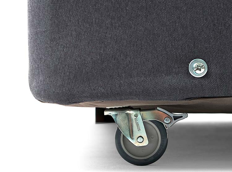 JUEGO DE DORMITORIO DRIMKIP CAMA AMERICANA FUNCIONAL KING + RESPALDO - 5
