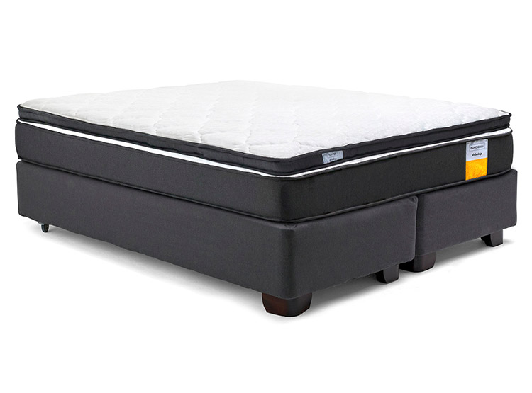 JUEGO DE DORMITORIO DRIMKIP CAMA AMERICANA FUNCIONAL KING + TOPPER - 2