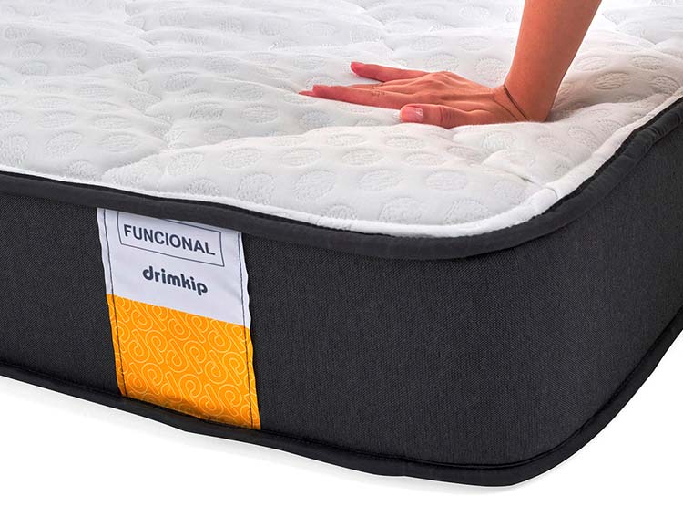 JUEGO DE DORMITORIO DRIMKIP CAMA EUROPEA FUNCIONAL PLUS 2 PLAZAS + RESPALDO - 3