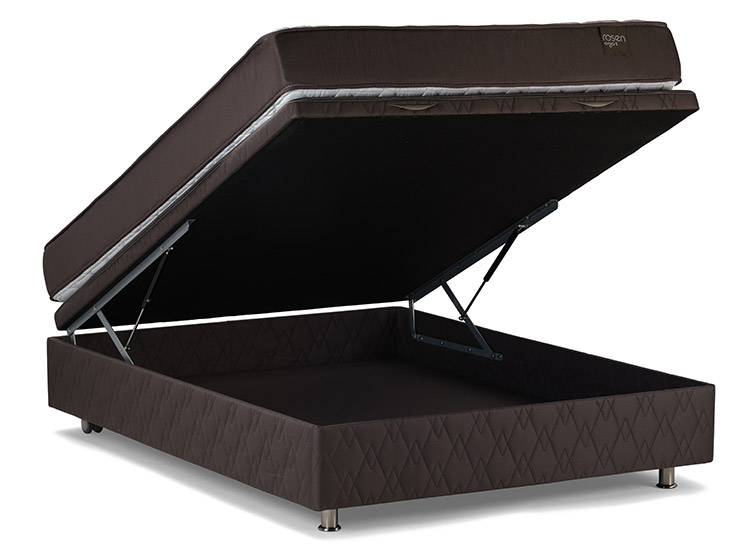 JUEGO DE DORMITORIO ROSEN CAMA BOXET ERGO T 2 PLAZAS + RESPALDO RACHEL - 3