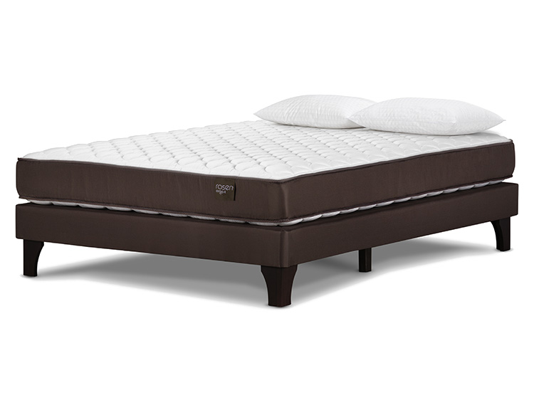 JUEGO DE DORMITORIO ROSEN CAMA EUROPEA ERGO T BN 2 PLAZAS + ALMOHADAS - 2