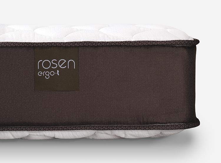 JUEGO DE DORMITORIO ROSEN CAMA EUROPEA ERGO T 1 PLAZA + ALMOHADA - 6