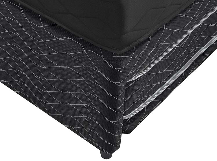 JUEGO DE DORMITORIO FLEX CAMA EUROPEA THERAPEDIC PLUS 1.5 PLAZAS + RESPALDO ROYAL + VELADOR ROVER - 3