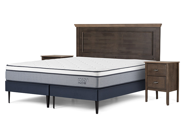 JUEGO DE DORMITORIO ROSEN CAMA EUROPEA INDIE BD 2 PLAZAS + SET ANNA - 2