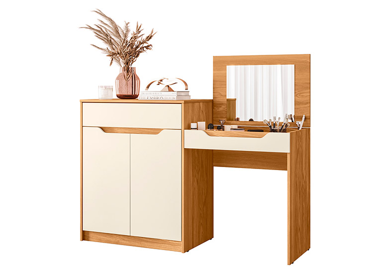 TOCADOR VEKKA HOME TREND ROBLE 2P 1C - 4