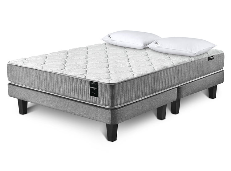 CAMA EUROPEA CANNON CALM 2 PL + ALMOHADAS - 1
