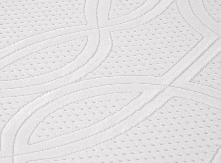 JUEGO DE DORMITORIO CIC CAMA EUROPEA TORINO NEW BALANCE BD 2 PLAZAS + RESPALDO GRIS - 6