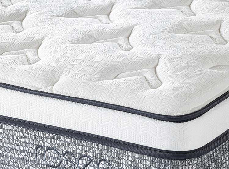 JUEGO DE DORMITORIO ROSEN CAMA EUROPEA INDIE BD 2 PLAZAS + RESPALDO FERRARA - 5