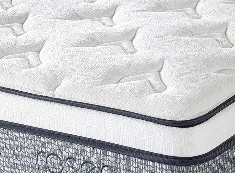 JUEGO DE DORMITORIO ROSEN CAMA EUROPEA INDIE BN 2 PLAZAS + RESPALDO FERRARA - 6