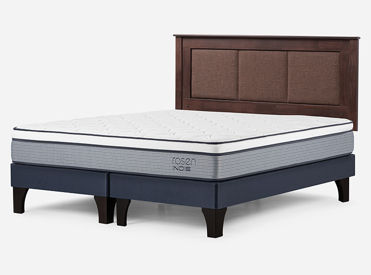 JUEGO DE DORMITORIO ROSEN CAMA EUROPEA INDIE KING + RESPALDO RACHEL - 3