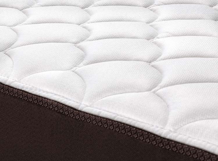 JUEGO DE DORMITORIO ROSEN CAMA EUROPEA ERGO T NEW KING + VELADORES TABOR CAFE - 5