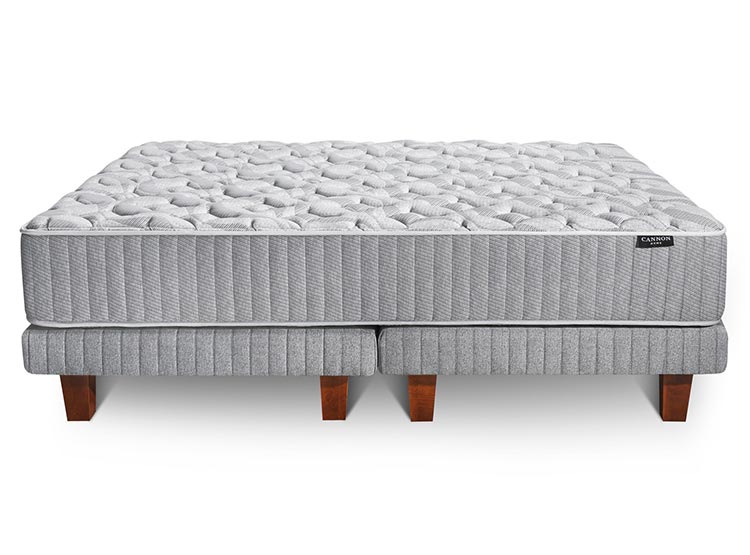 CAMA EUROPEA CANNON HYBRID WOOL 2 PL + RESPALDO PESTAÑA - 3