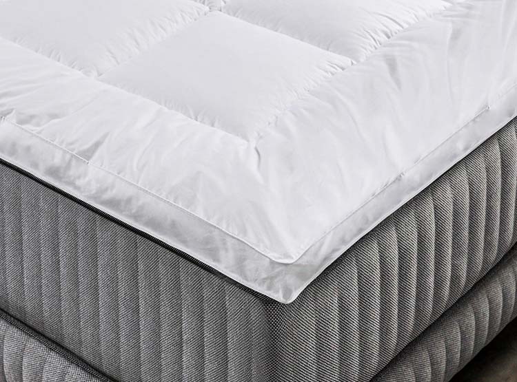 CAMA EUROPEA CANNON HYBRID WOOL 2 PL + TOPPER + ALMOHADAS - 8