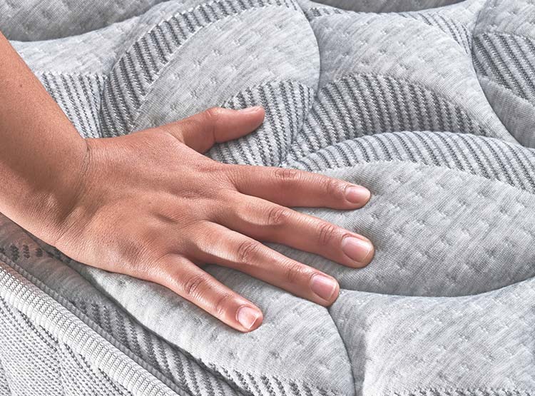 CAMA EUROPEA CANNON HYBRID WOOL 2 PL + TOPPER - 5