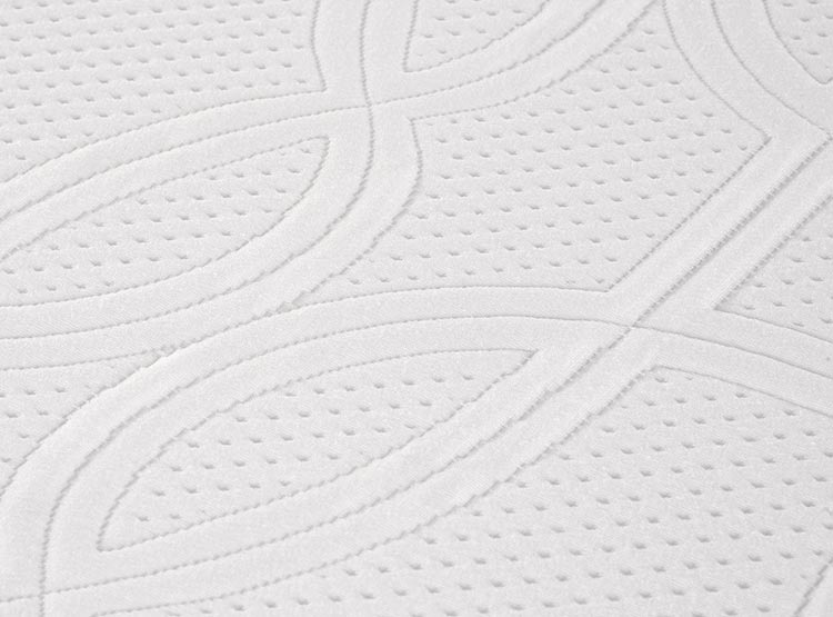 JUEGO DE DORMITORIO CIC CAMA EUROPEA BALANCE KING + RESPALDO VILLARRICA MOSTAZA - 4