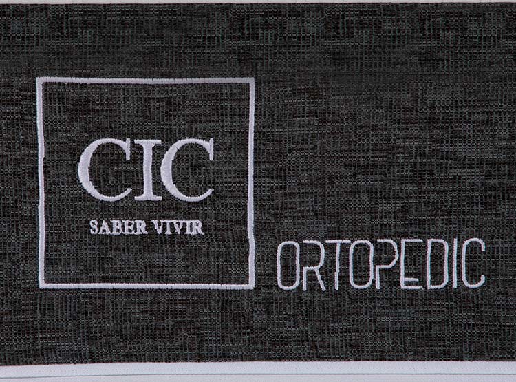 JUEGO DE DORMITORIO CIC CAMA EUROPEA ORTOPEDIC BD 2 PLAZAS + RESPALDO VILLARRICA NEGRO - 8