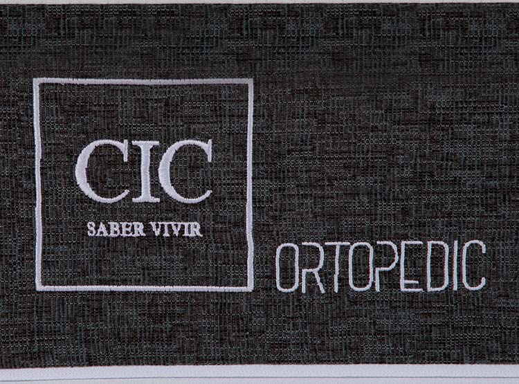 JUEGO DE DORMITORIO CIC CAMA EUROPEA ORTOPEDIC BD 2 PLAZAS + RESPALDO VILLARRICA MOSTAZA - 6