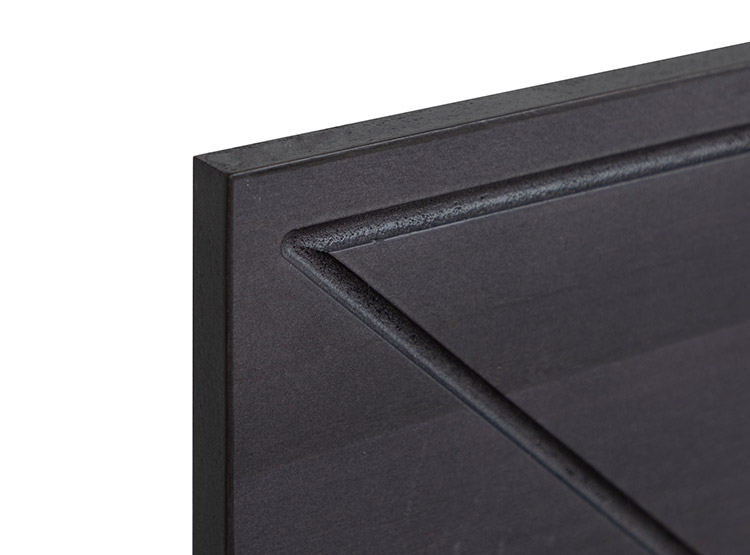 JUEGO DE DORMITORIO CIC CAMA EUROPEA ORTOPEDIC ADVANCE KING + RESPALDO VILLARRICA NEGRO - 9