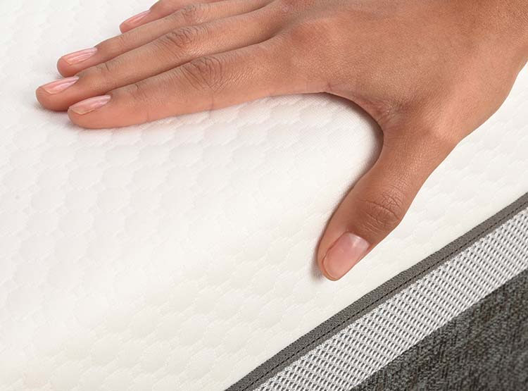 JUEGO DE DORMITORIO CIC CAMA EUROPEA ORTOPEDIC ADVANCE 1.5 PLAZAS + RESPALDO VILLARRICA OLIVO - 7