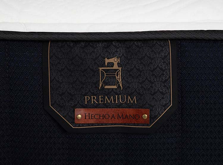 JUEGO DE DORMITORIO CIC CAMA EUROPEA PREMIUM BD 2 PLAZAS + RESPALDO VILLARRICO OLIVO - 7