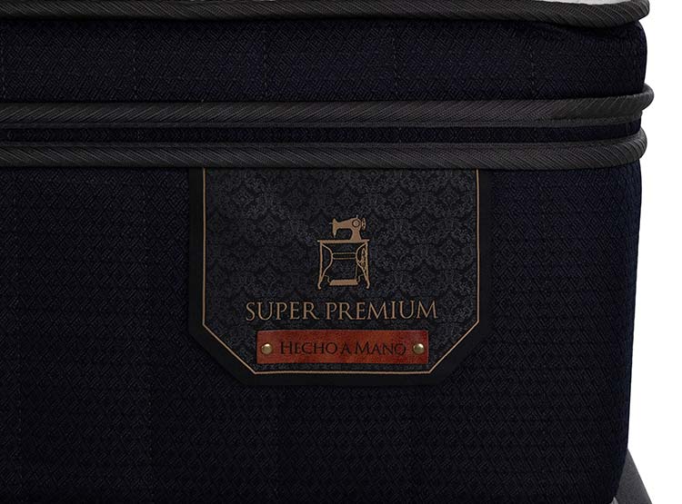 JUEGO DE DORMITORIO CIC CAMA EUROPEA SUPER PREMIUM BD 2 PLAZAS + RESPALDO VILLARRICA OLIVO - 6