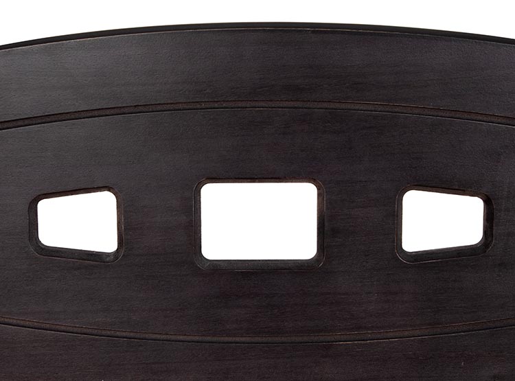 JUEGO DE DORMITORIO CIC CAMA EUROPEA ORTOPEDIC ADVANCE 1.5 PLAZAS + RESPALDO GALES NEGRO - 5