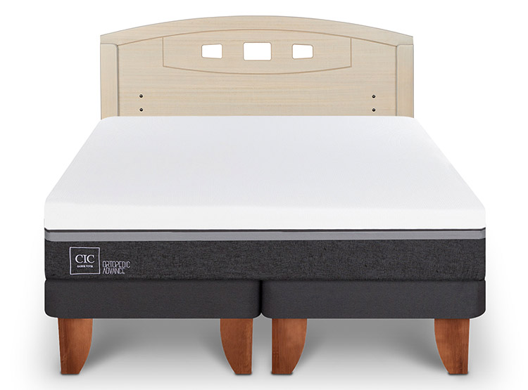 CAMA EUROPEA CIC ORTOPEDIC ADVANCE BD RESPALDO GALES ALPINO 2 PLAZAS - 1