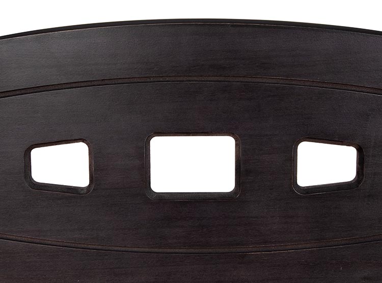 JUEGO DE DORMITORIO CIC CAMA EUROPEA ORTOPEDIC ADVANCE BD 2 PLAZAS + RESPALDO GALES NEGRO - 5